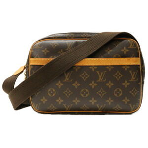 Louis Vuitton Reporter Shoulder Bag Monogram Brown Crossbody